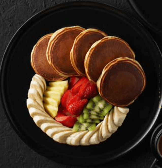 Pancakes Aux Fruits