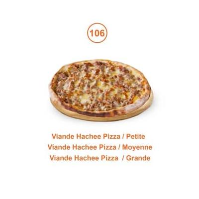 Viande Hachee Pizza Grande