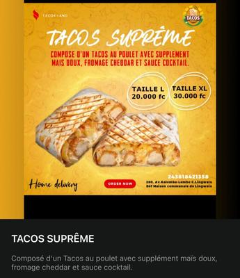 Tacos Supreme L