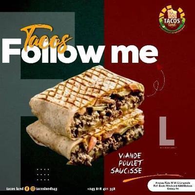 Tacos Poulet +Viande L