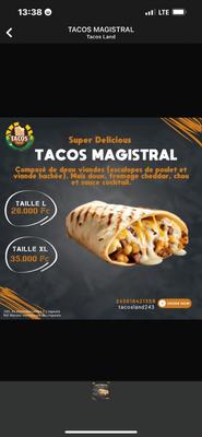 Tacos magistral Xl