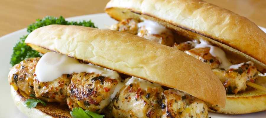 BROCHETTE POULET SANWICH