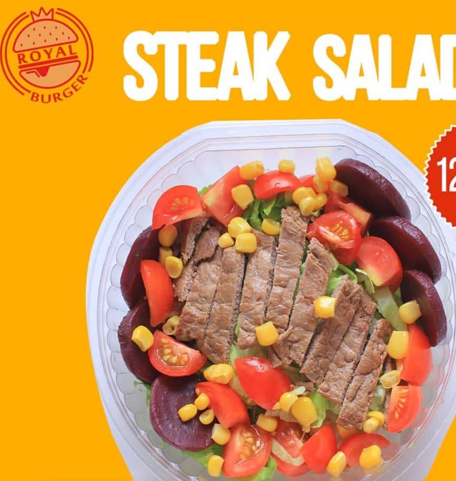 Steak salad
