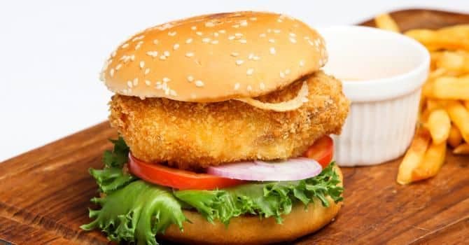 Fish Burger + Frites + Boisson
