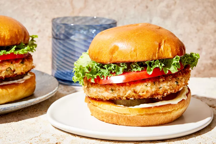fish burger simple