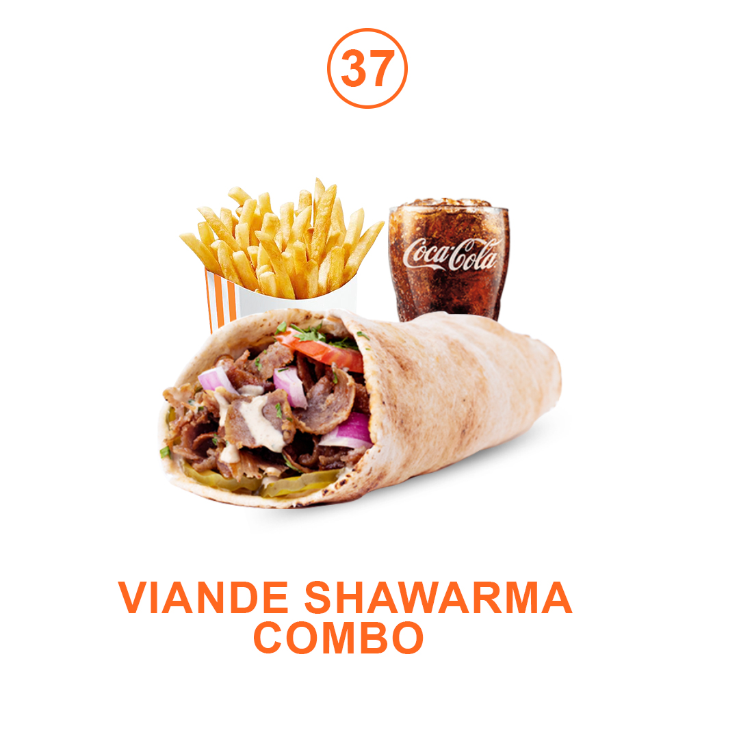 SHAWARMA VIANDE COMBO