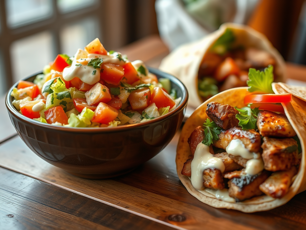 Salade Shawarma Poulet