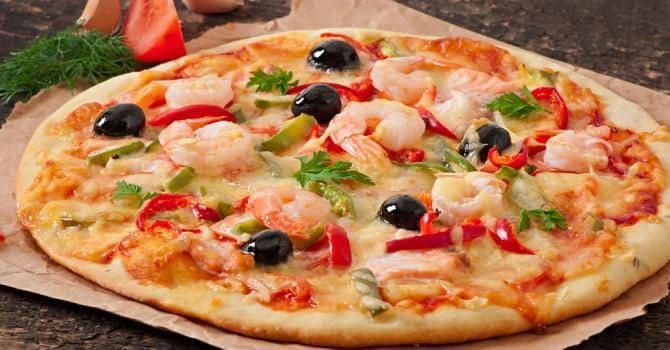 Pizza Crevettes