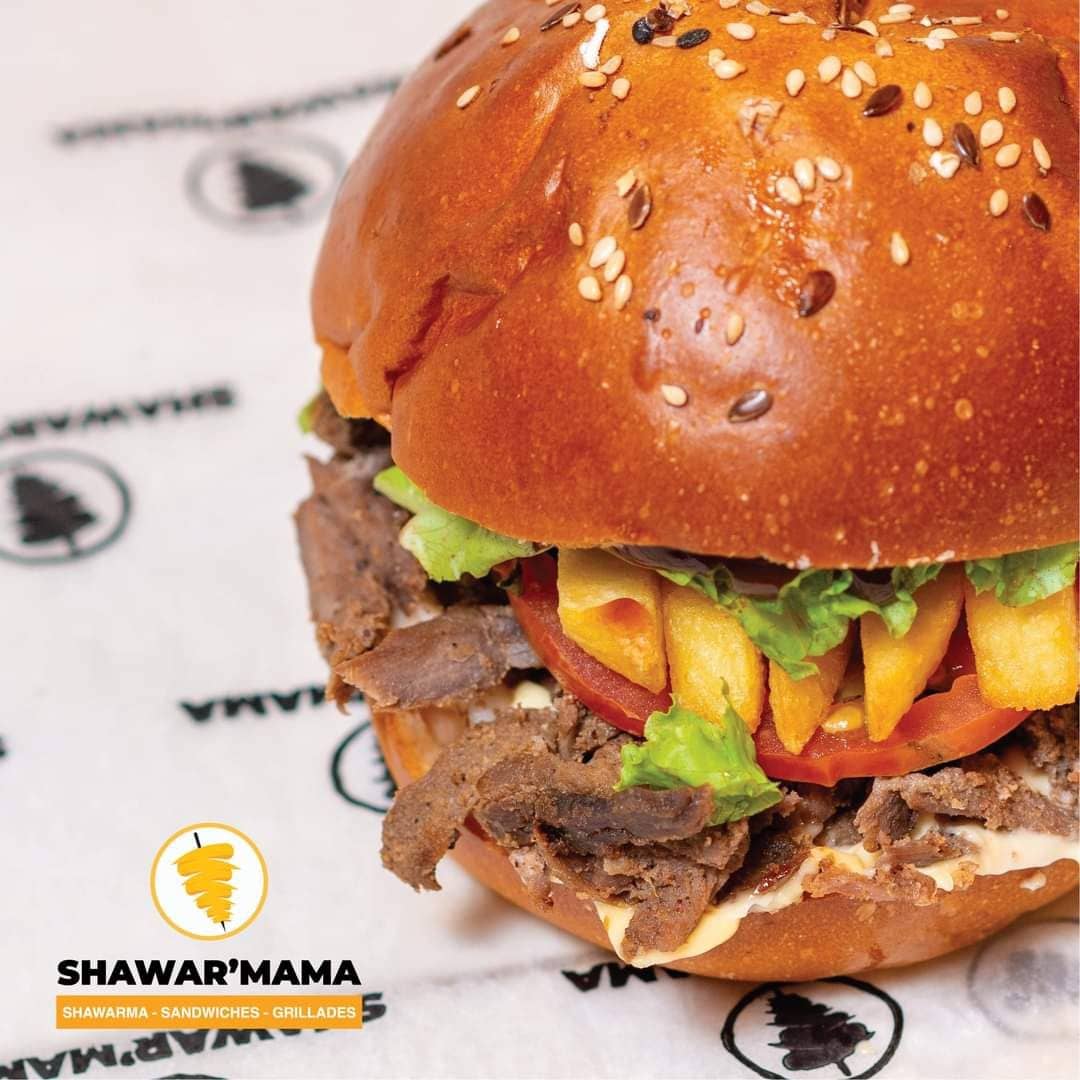Shawarma Burger Viande
