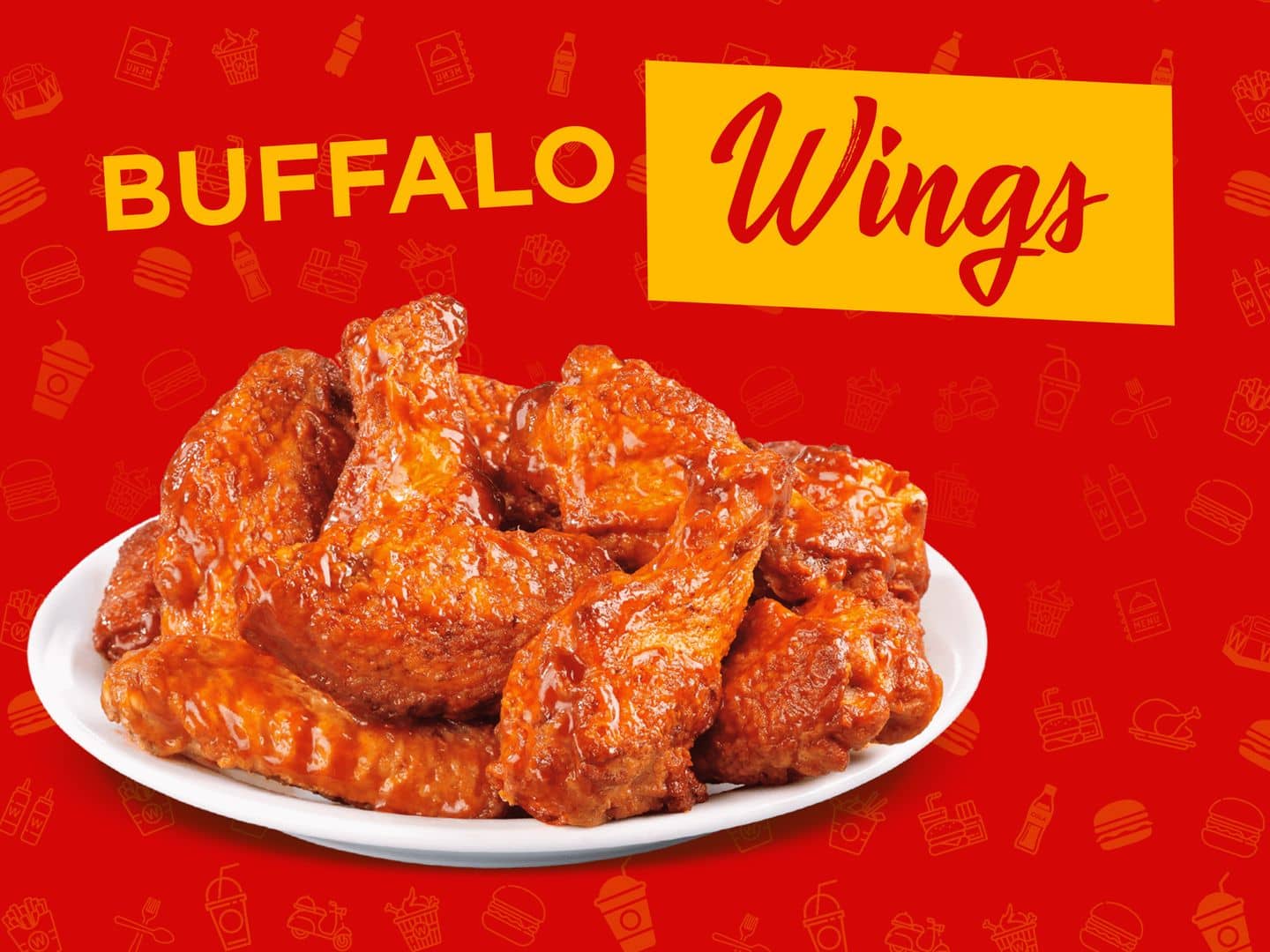 Wings barbecue