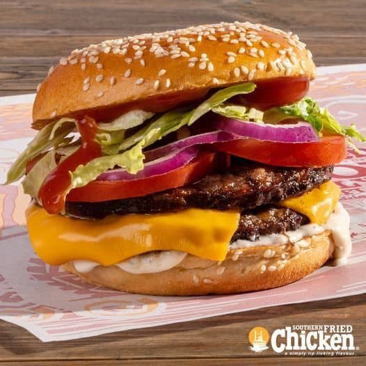 Half pounder burger