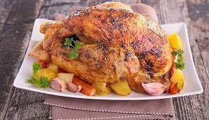 poulet grille a la machine