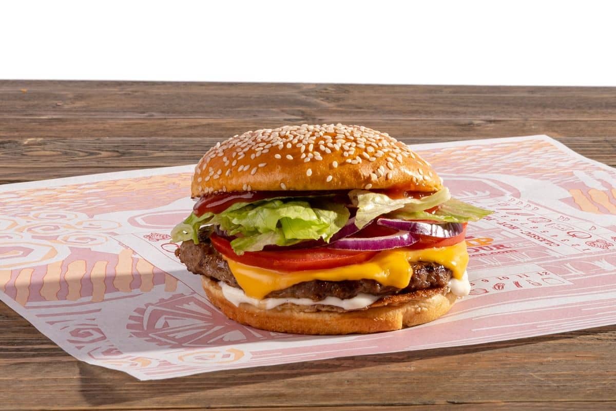 Quarter cheese burger
