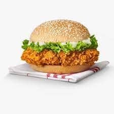 Zinger burger