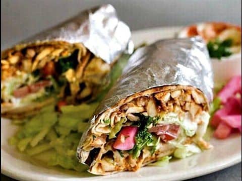 Plat shawarma