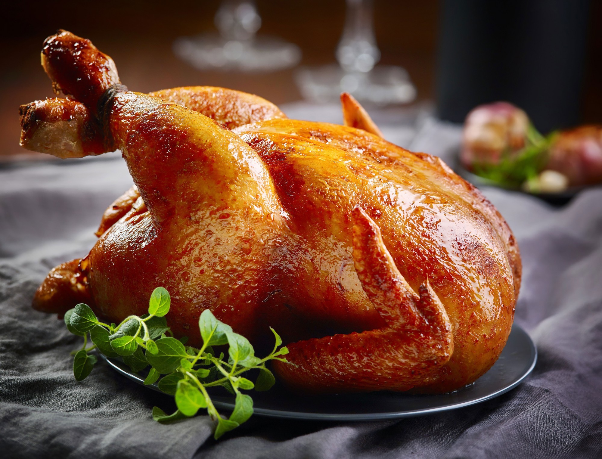 poulet fume