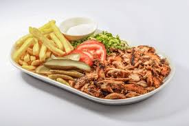 CHAWARMA POULET PLATE