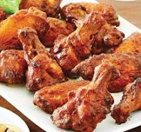 8 pcs Ail De Poulet Pané Sauce Au Choix, Bbq ou Ail Parmesan ou Tangawisi