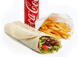 Shawarma Viande + Frites + Boisson