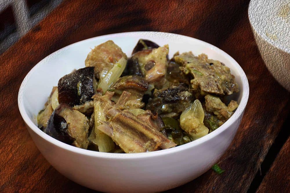 Porc grillé (ngulu)